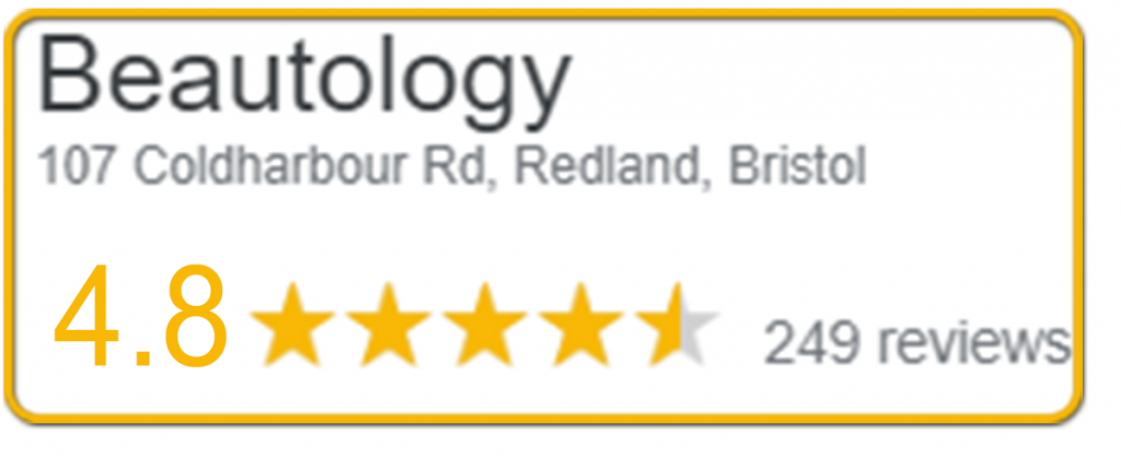 Best Aesthetic Clinic in Bristol.
Now over 270 Five star Reviews.